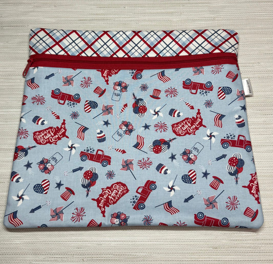 Patriotic Medium Fabric Bag