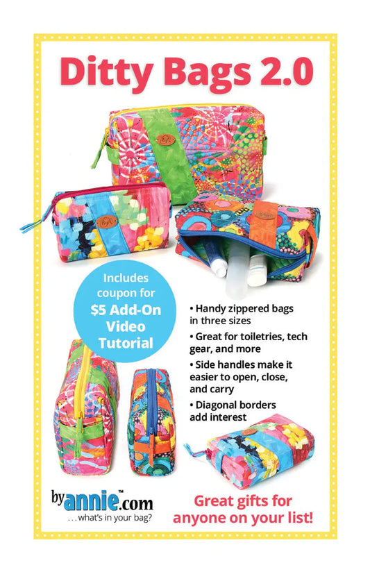 Ditty Bags 2.0 pattern