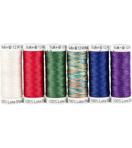 Sulky 12w cotton Petites 6 count Winter Sampler Collection