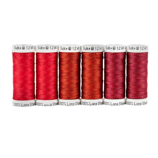 Sulky 12w Cotton Petites 6 count Redwork Sampler Collection